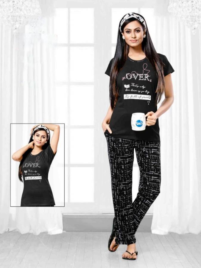 Full Pant 21 To 26 Hosiery Cotton Full Night Suits